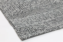 Load image into Gallery viewer, Zayna Grace Charcoal Wool Blend Rug
