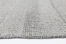 Load image into Gallery viewer, Zayna Grace Grey Wool Blend Rug
