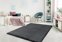 Load image into Gallery viewer, Heaven 800 Graphite Super Soft Fluffy Rug - Lalee Designer Rugs
