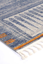 Load image into Gallery viewer, Pasto Tribal Blue Rug
