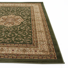 Load image into Gallery viewer, Istanbul Medallion Classic Pattern Runner Rug Green
