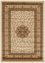 Load image into Gallery viewer, Istanbul Collection Medallion Classic Pattern Ivory Rug
