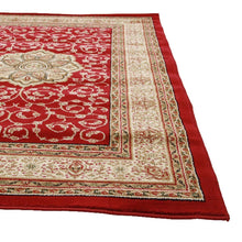 Load image into Gallery viewer, Istanbul Collection Medallion Classic Pattern Red Rug
