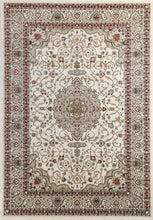 Load image into Gallery viewer, Ornate Cream Bordered Traditional Flowered Rug
