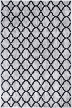 Load image into Gallery viewer, Samantha Lattice Charcoal Rug

