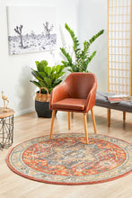 Load image into Gallery viewer, Legacy 850 Terracotta Round Rug
