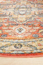 Load image into Gallery viewer, Legacy 850 Terracotta Round Rug
