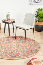 Load image into Gallery viewer, Legacy 856 Crimson Round Rug
