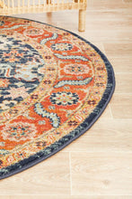 Load image into Gallery viewer, Legacy 860 Navy Round Rug
