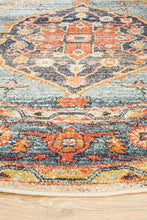 Load image into Gallery viewer, Legacy 862 Rust Round Rug
