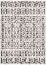 Load image into Gallery viewer, Levi Adonis Ivory Black Rug - Rug Empire
