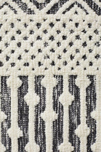 Load image into Gallery viewer, Levi Emma Ivory Black Rug - Rug Empire
