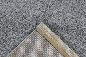 Lima 400 Modern Plain Grey Rug - Lalee Designer Rugs