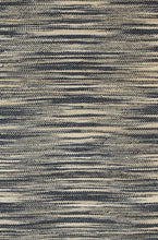 Load image into Gallery viewer, Hamara Hand-Woven Jute Grey Stipe Natural Rug
