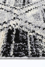 Load image into Gallery viewer, Noosa Black White Diamond Rug - Rug Empire
