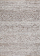 Load image into Gallery viewer, Saha Kesh Beige Tribal Soft Rug
