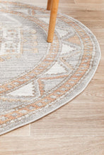 Load image into Gallery viewer, Jervis Grey Round Rug freeshipping - Rug Empire
