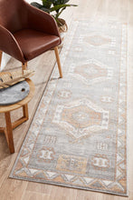 Load image into Gallery viewer, Jervis Grey Runner Rug freeshipping - Rug Empire
