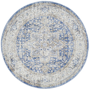 Jervis Ocean Round Rug freeshipping - Rug Empire
