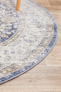 Jervis Ocean Round Rug freeshipping - Rug Empire
