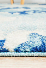 Load image into Gallery viewer, Lesley Whimsical Blue Rug - Rug Empire
