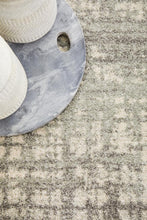 Load image into Gallery viewer, Ashley Abstract Modern Silver Grey Runner Rug - Rug Empire
