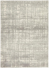 Load image into Gallery viewer, Ashley Abstract Modern Silver Grey Rug - Rug Empire
