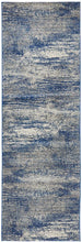 Load image into Gallery viewer, Casandra Dunescape Modern Blue Grey Runner Rug - Rug Empire
