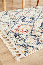 Load image into Gallery viewer, Marrakesh 111 White Runner Rug
