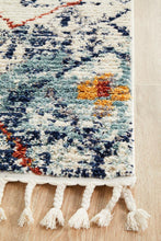 Load image into Gallery viewer, Marrakesh 444 Blue Runner Rug
