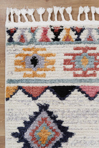 Helw Tribal Tile Multi Rug