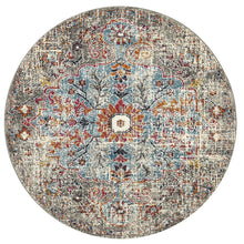Load image into Gallery viewer, Museum Huxley Multi Coloured Round Rug
