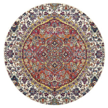 Load image into Gallery viewer, Museum Shelly Rust Round Rug
