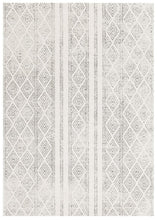 Load image into Gallery viewer, Oasis Salma White And Grey Tribal Rug
