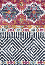 Load image into Gallery viewer, Oasis Sabrina Multi Tribal Round Rug
