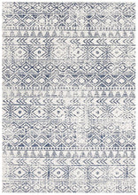 Load image into Gallery viewer, Oasis Ismail White Blue Rustic Rug
