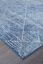 Load image into Gallery viewer, Oasis Kenza Contemporary Navy Rug
