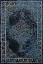 Load image into Gallery viewer, Katarina Algeciras Blue Transitional Soft Rug

