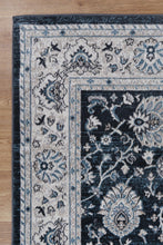 Load image into Gallery viewer, Katarina Salalah Blue Traditional Soft Rug
