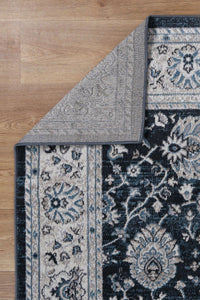 Katarina Salalah Blue Traditional Soft Rug