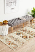 Load image into Gallery viewer, Oxford Mayfair Contrast Rust Runner Rug
