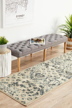 Load image into Gallery viewer, Oxford Mayfair Illusion Blue Runner Rug
