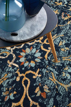 Load image into Gallery viewer, Oxford Mayfair Stem Navy Rug
