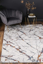 Load image into Gallery viewer, Esim Grey Multi Marble Rug freeshipping - Rug Empire
