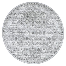 Load image into Gallery viewer, Kawsar Grey White Ancient Rug
