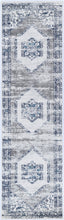Load image into Gallery viewer, Kawsar Navy Cream Ancient Rug

