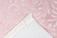 Load image into Gallery viewer, Peri 100 powder pink Machine Washable Rug - Lalee Designer Rugs
