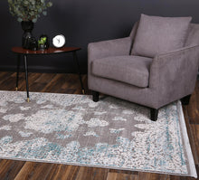Load image into Gallery viewer, Reflection Blue Rug freeshipping - Rug Empire
