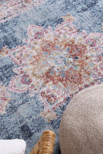 Load image into Gallery viewer, Sans Souci Transitional Navy Rug - Rug Empire

