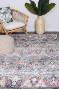 Sans Souci Transitional Muted Mullti Rug - Rug Empire